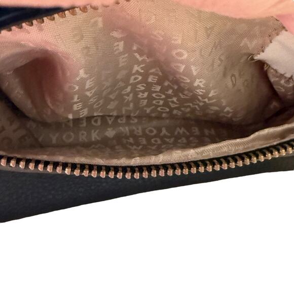 KATE SPADE Starla Grant Park Black Pebbled Leather Crossbody Bag - Picture 7 of 12